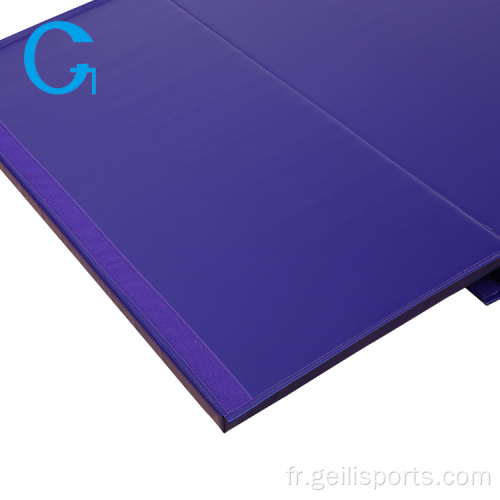 Tapis de gymnastique d&#39;exercice pliable professionnel